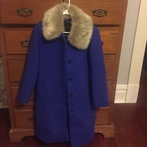 Talbots wool blend coat